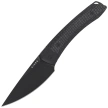 Kizer MoMo Fix 3 Knife Black Micarta/ Black G10, Black PVD AEB-L by Vladimir Legachev (1124A4)