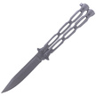 Balisong Knife Martinez Albainox Steel, Satin Finish (02082)