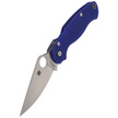 Spyderco Para Military 2 Knife Dark Blue G10, Satin CPM S110V by Sal, Eric Glesser (C81GPDBL2)