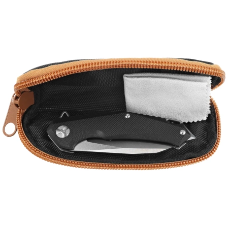 Nóż składany Decor Habitat Third Thunder LE No 022/500 Black G10/Titanium, Satin/ Stonewashed D2 (K4105)