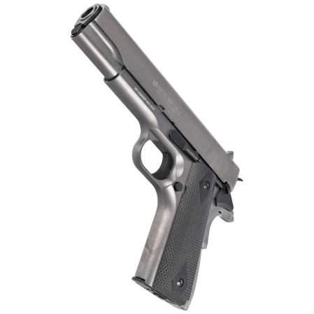 Zestaw pistolet wiatrówka Voltran Ekol ES 1911 Fume 4.5 mm - Blow Back, 1500 BBs, 10 kapsuł, tarcze