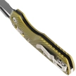 Nóż składany Microtech MSI S/E OD Green Fluted Aluminium, Black M390MK by Tony Marfione (210-1FLOD)