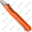 Bestechman Dundee Knife Orange G10, Grey PVD / Satin D2 by Ostap Hel (BMK01H)