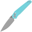 Bestech Mothus Knife Light Blue G10, Bead Blast / Fine Stonewashed 14C28N by Kombou (BG67D)