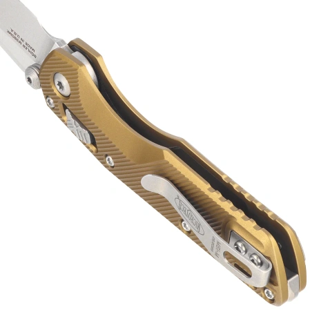 Microtech MSI Ram-Lok Mini S/E Knife Tan Fluted Aluminium, Stonewashed M390MK by Tony Marfione (210M-10FLTA)