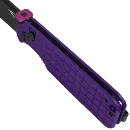 Nóż składany Bestech Glok Purple G10, Black Stonewashed 14C28N by Keanu Alfaro (BG55D)