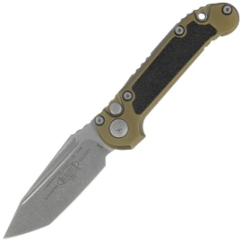 Microtech LUDT Gen III T/E OD Green Aluminum, Apocalyptic M390MK by Tony Marfione (1136-10APOD)
