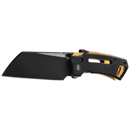 Nóż składany Civivi Buster FG Black G10, Black Stonewashed/Satin Nitro-V by Snecx Tan (C24052-1)
