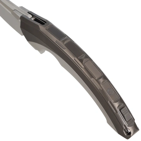 RikeKnife Lamella Dark Gray Titanium, Satin M390 (RK-Lamella-DP)