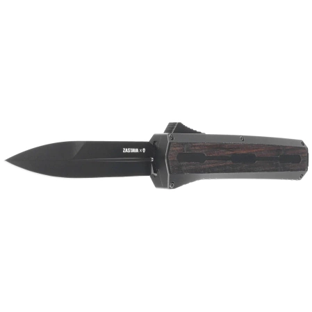 Nóż automatyczny OTF Tekto A7 Zastava S/P Black Aluminium/Tactical Black, Black CPM S35VN