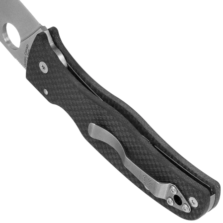 Nóż składany Spyderco Bodacious Sprint Run Carbon Fiber, Satin CPM S90V by Sal Glesser (C263CFP90V)