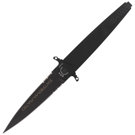 Nóż składany Extrema Ratio BD4 Contractor Black Aluminium, Black MIL-C N690 (04.1000.0498/BLK)