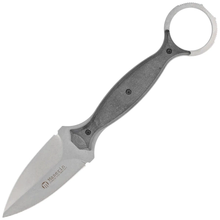 Maserin Neck Knife 922 Black G10, Black Stonewashed N690 by Russ Kommer (922/STW)