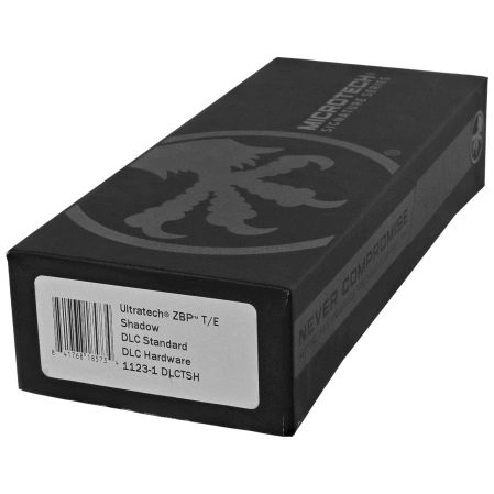 Microtech Ultratech Gen III ZBP T/E Signature OTF Knife Shadow DLC Aluminum, Shadow DLC M390MK by Tony Marfione (1123-1DLCTSH)