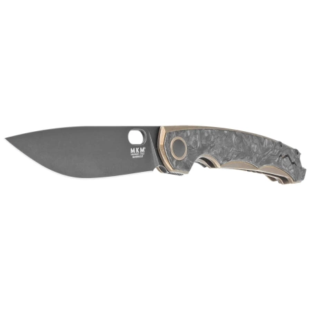 MKM Eclipse Knife Bronze Titanium, Black Stonewashed MagnaCut by Jesper Voxnæs (MK EL-BRCFD)