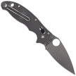 Spyderco Manix 2 Lightweight Gray Maxamet PlainEdge Knife (C101PGY2)