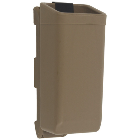 ESP Double-Stack 9 mm / .40 Magazine Pouch with UBC-04 MOLLE Clip, Khaki (MH-44 KH)