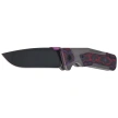 Kizer Sable Chief Knife Dark Gray Titanium / Purple Haze Fat Carbon, Polished DLC Ultra K390 by Jonathan Styles (Ki3745A2)