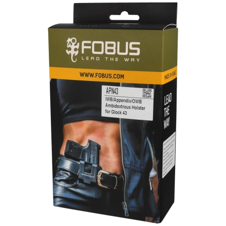 IWB / OWB Fobus Glock 43, 43X, double-sided holster (APN43)