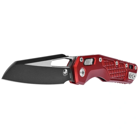 Microtech MSI S/E Knife Merlot Frag Aluminum, Black M390MK by Tony Marfione (210-1FRMR)