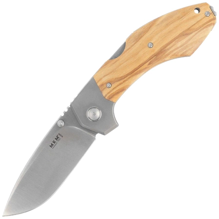 Nóż składany MKM Hero Olive Wood, Satin M390 by Tommaso Rumici (MK HR-OT)