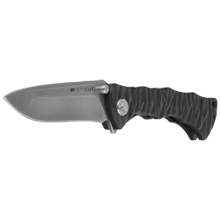 Nóż składany Tecnocut TCN6520BC-SSW - Black G10, Stonewashed 440