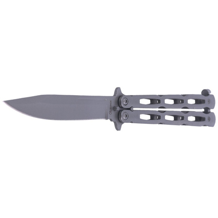 Balisong Knife Martinez Albainox Steel, Satin Finish (02082)