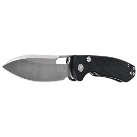 Nóż składany Bestechman Firebird Black G10, Satin / Stonewashed D2 (BMK05A)