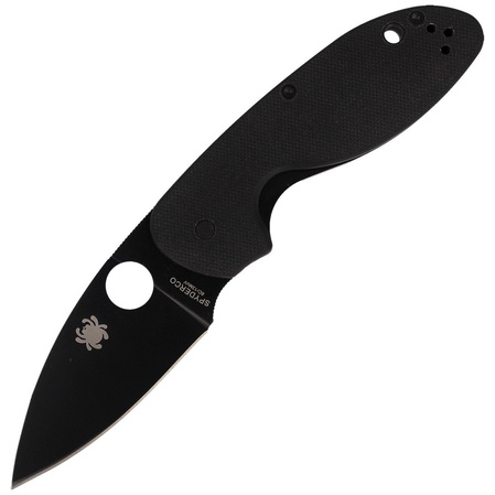 Nóż składany Spyderco Efficient Black G10, Black 8Cr13Mo (C216GPBBK)