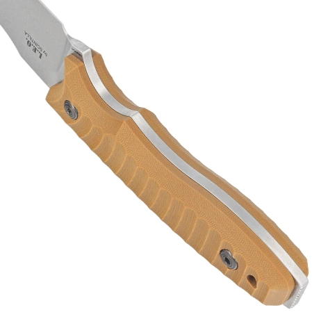 Maserin L.E.O. 919/G10M Knife Brown G10, Stonewashed N690 by Tommaso Rumici