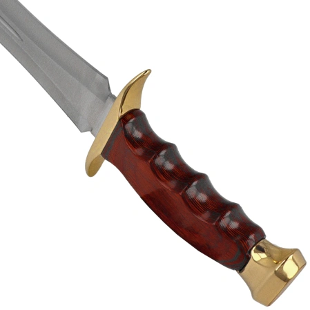 Muela BW-24 Remate Knife Pakka Wood, Satin X50CrMoV15 (BW-24)