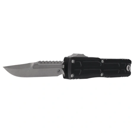 Nóż automatyczny OTF Microtech Ultratech Gen III EX-ZBP Interceptor Signature Black Aluminium, Apocalyptic M390MK by Tony Marfione (1117EX-10APS)