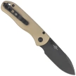 Nóż składany Kizer Drop Bear 2 Tan Aluminium, Matte DLC Basic Nitro-V by Azo (V3619.2CD1)