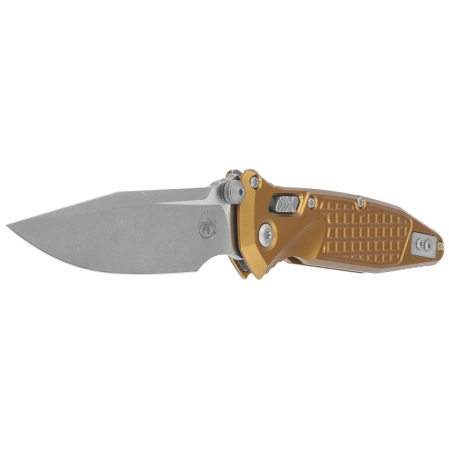 Nóż składany Microtech Socom Ram-Lok S/P-M Tan Frag Aluminum, Apocalyptic M390MK by Tony Marfione (160RL-10APFRTA)