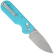 Kubey Bedrock Knife Light Blue G10, Satin D2 (KU505B)