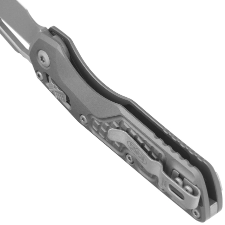 Microtech MSI S/E Knife Natural Clear Frag Aluminum, Apocalyptic M390MK by Tony Marfione (210-10APFRNC)