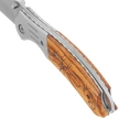 Nóż składany Martinez Albainox Hunting Deer Zebra Wood, Satin 3Cr13Mov (18518GR4210)