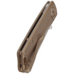 Nóż składany Real Steel LUNA Eco Bronze Steel, Beadblast K110 by Poltergeist Works (7084)