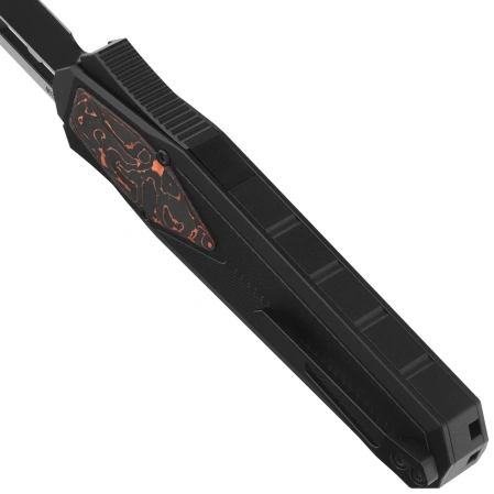 Remette RT-Swordfish T Knife Black Aluminum/Copper Carbon Fiber, Titanium Black 14C28N (ZL103C8)