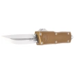 Nóż automatyczny OTF Microtech Scarab II Gen III Executive D/E-S Tan Aluminium, Stonewashed M390MK by Tony Marfione (1181-10TA)