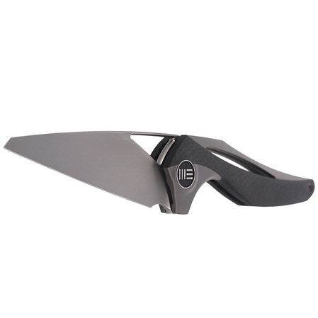 Nóż składany WE Knife ?ternA Gray Titanium / Carbon Fiber, Polished Bead Blasted M390 by Elijah Isham (918A)