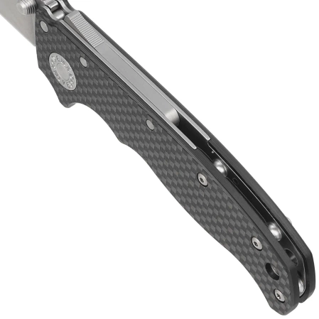 Nóż składany Demko AD20.5 Shark Foot Carbon Fiber, Stonewashed CPM S35VN by Andrew Demko (205-S35-SFCF)