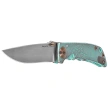 Spartan Blades Harsey Folder 3.25 Compass Titanium, Stonewashed MagnaCut by William W. Harsey (SF10 Custom Compass)