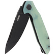 Nóż składany Kubey Nova LL KU117G Jade G10, Blackwashed D2