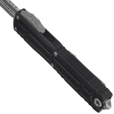 Nóż automatyczny OTF Microtech Ultratech Gen III EX-ZBP Bayonet Signature Black Aluminum, Apocalyptic M390MK by Tony Marfione (1120EX-10APS)