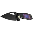 Nóż składany Kubey KB Coeus Black Titanium / Timascus, Black DLC CPM S35VN (KB286B)