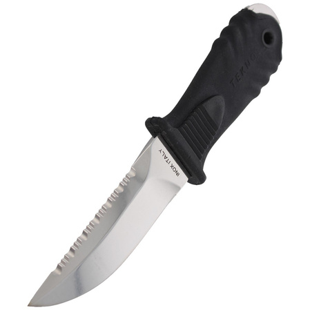 MAC Tekno Diving Knife Black PP-TPE, Mirror W 1.4116