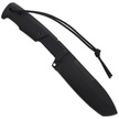 Extrema Ratio Selvans No Kit Knife Black Forprene, Black N690 MIL-C by Daniele Dal Canto (04.1000.0129/BLK-GNK)