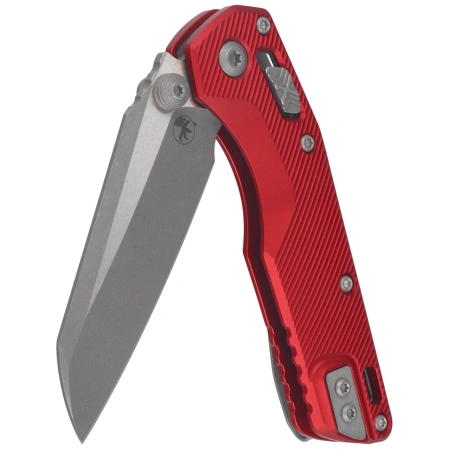 Microtech MSI Ram-Lok Mini S/E Knife Fluted Red Aluminium, Apocalyptic M390MK by Tony Marfione (210M-10APFLRD)