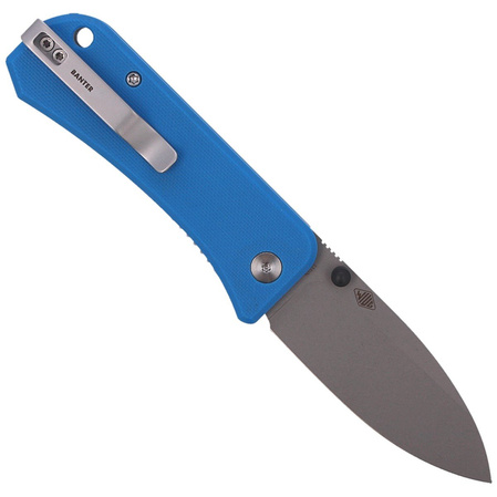 WE Knife Banter Blue G10, Stonewashed CPM S35VN by Ben Petersen (2004A)